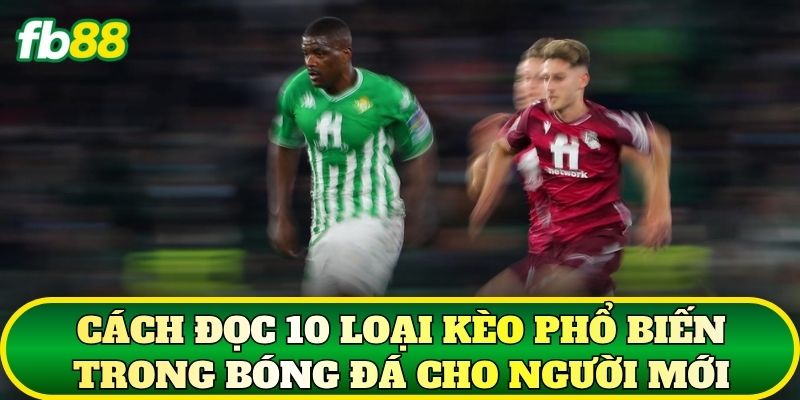 Cách đọc 10 loại kèo phổ biến trong bóng đá cho người mới